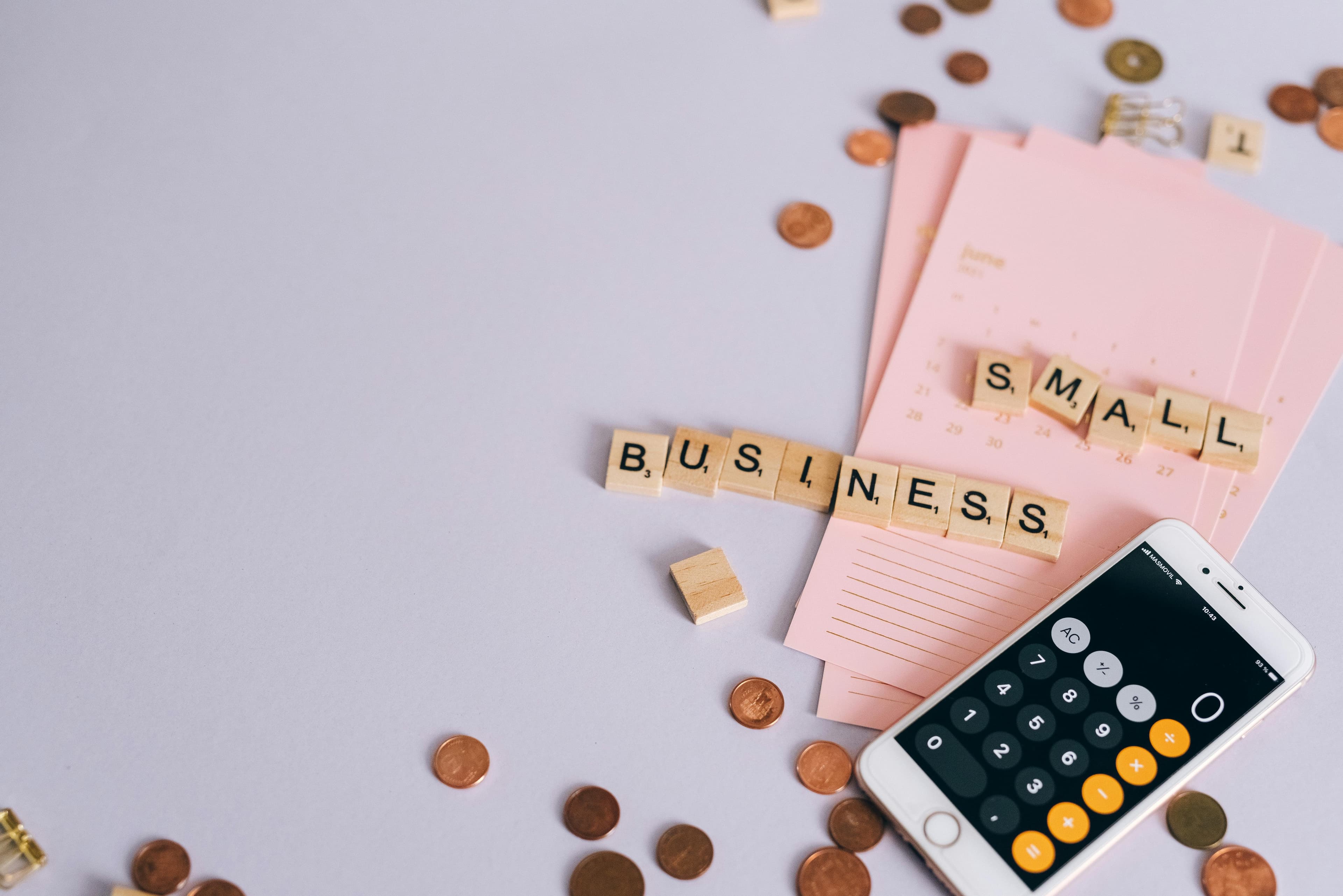 Calculator showing ad budget allocation for a small Shopify store